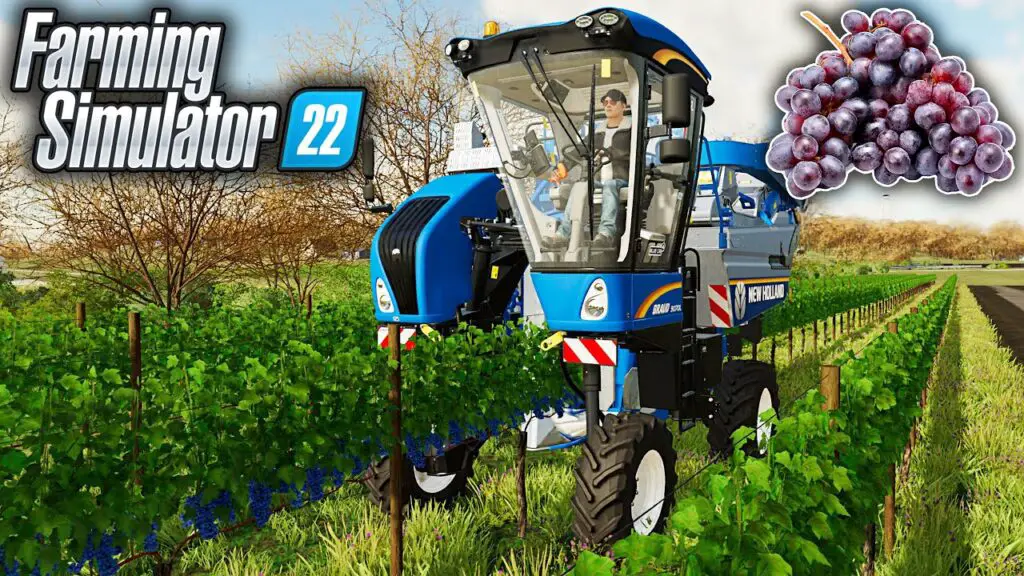 How to farm grapes in Farming Simulator 22