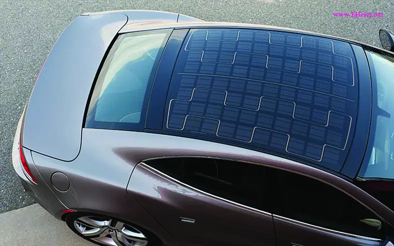 güneş panelli araç tavanı
