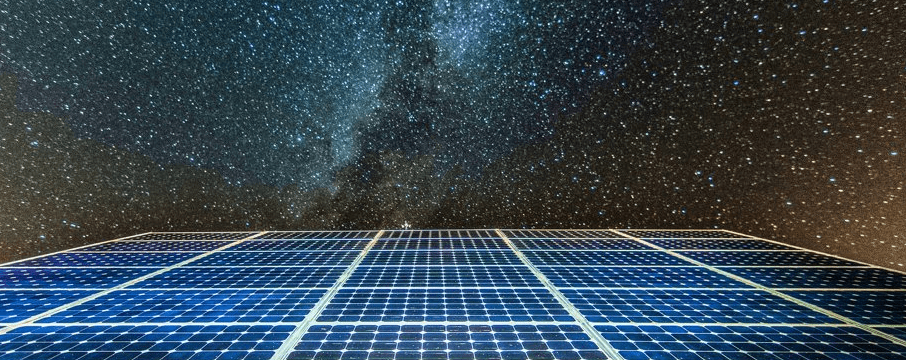 gece elektrik üreten güneş paneli