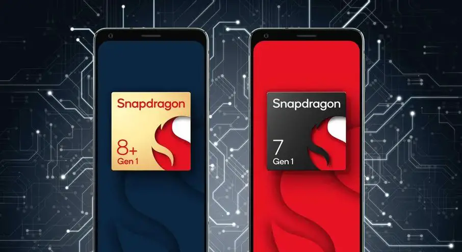 Snapdragon 8+ Gen 1 and Snapdragon 7 Gen 1 processors-min