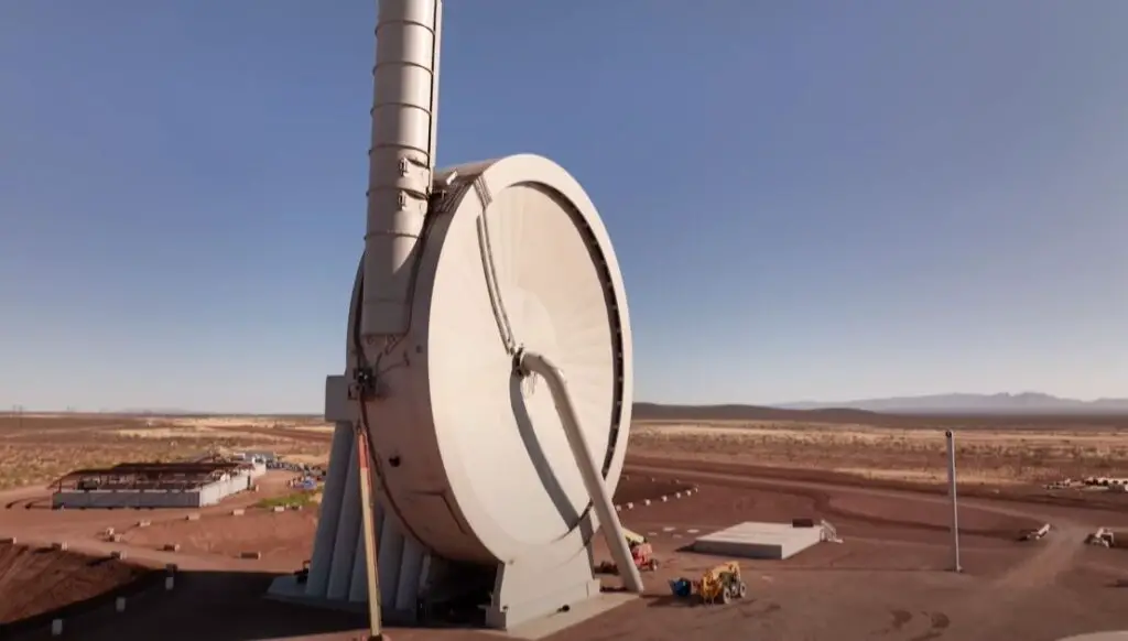 SpinLaunch Centrifuge Launched A Flight Test Vehicle At 1,600 Km/h