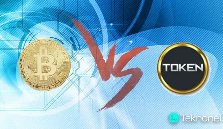 difference between token and cryptocurrency