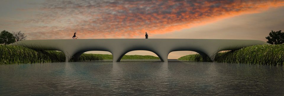 3D baskı yöntemi ile yapılmış en uzun köprü