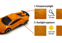 30 dakika güneş ışığı altında çizikleri onaran koruyucu kaplama koruyucu araç kaplaması