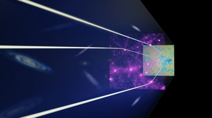 Scientists Identify Farthest Dark Matter 12 Billion Light Years Away-min