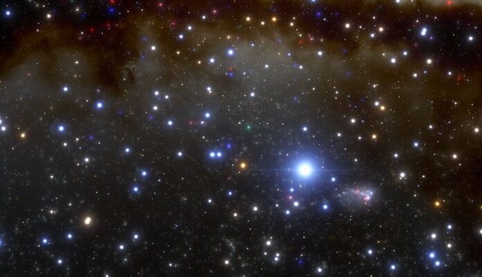 The largest known star in the universe, R136a1, has the clearest image-min