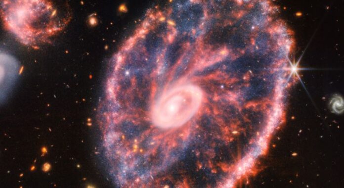 Webb Telescope releases new image of Wheel galaxy in more detail-main-min