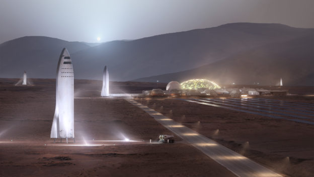 Elon musk 20 yıl içinde mars'ta şehir inşa edecek