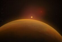 Gökbilimciler, İkili Yıldız Sistemi yörüngesinde dönen bir gezegenin 3D Modelini geliştirdi Astronomers developed first 3D planet orbiting Binary Star-min