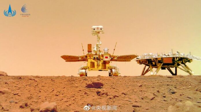 China's Zhurong rover shows Evidence large flood on Mars-min