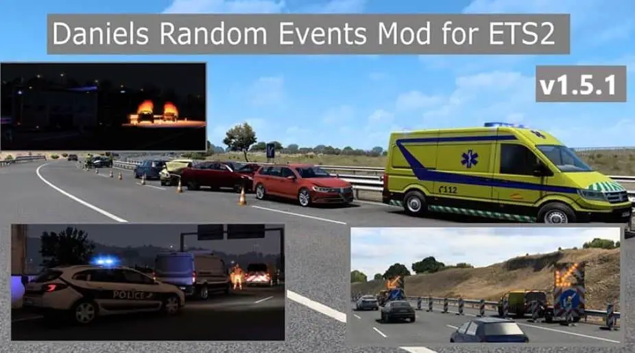 Daniel Random Events Mod euro truck simulator 2 mod-min