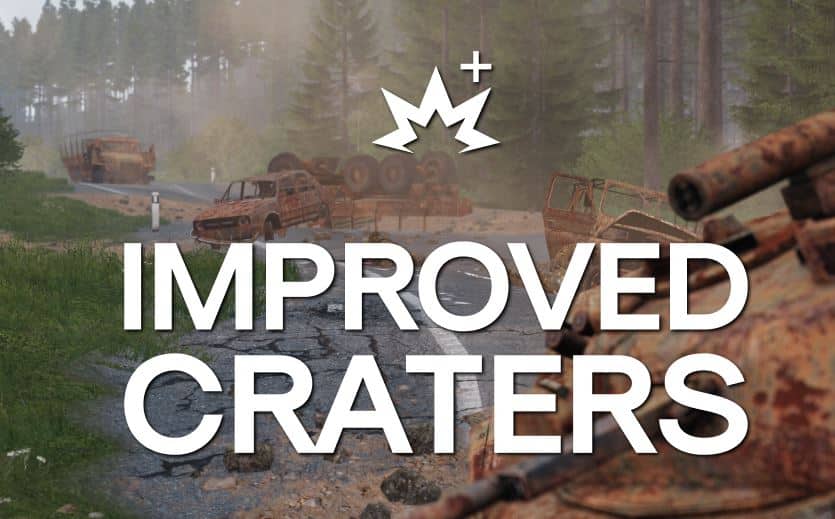 Improved Craters mod arma 3