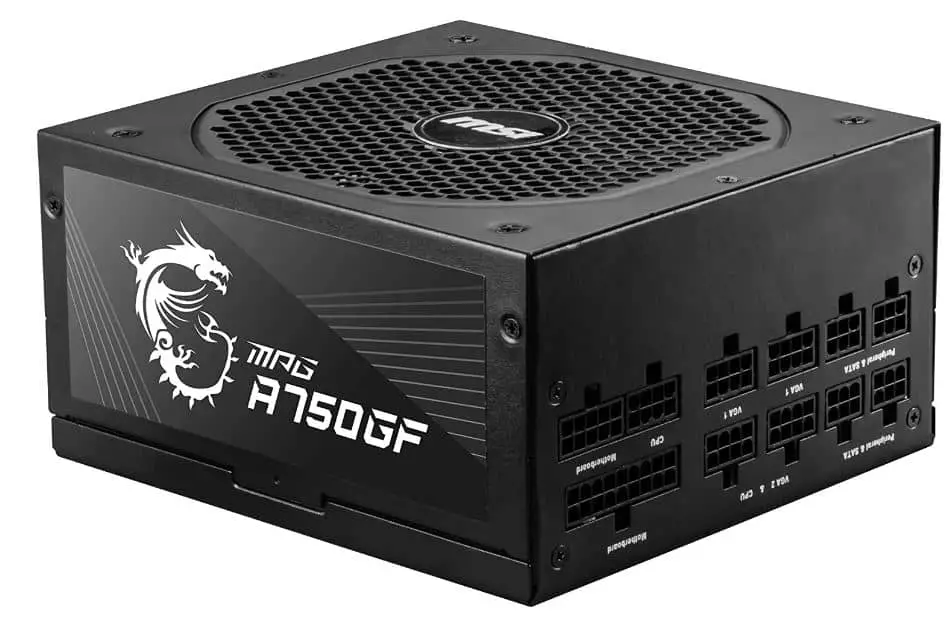 MSI MPG A750GF Gaming Power Supply-min