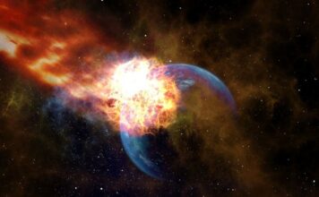 Bilim adamları, Kıtaların dev göktaşı çarpmasıyla oluştuğunu iddia ediyor Scientists found that continents on ancient Earth meteors-min