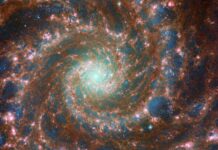 Webb ve Hubble Uzay Teleskobu, Phantom Galaksisini Çekmek için güçlerini birleştirdi Webb and Hubble Space Telescope join forces to capture Phantom Galaxy-main-min