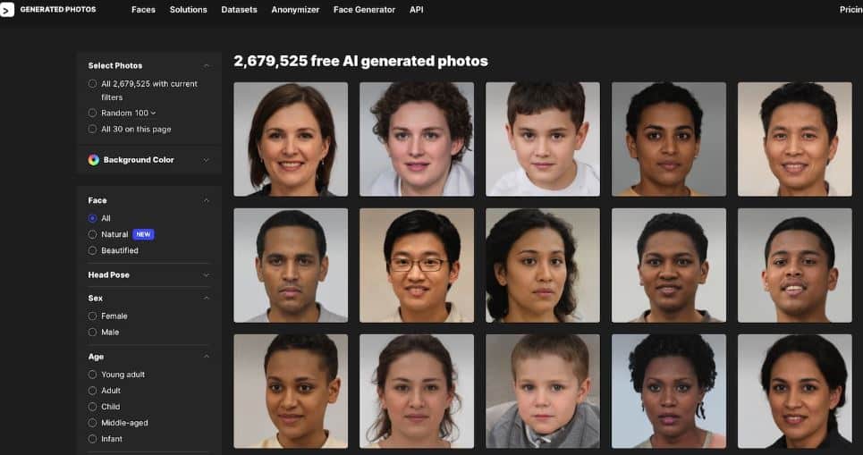 Face generation. Face Generator. Ai generated people. Ai photo Generator.