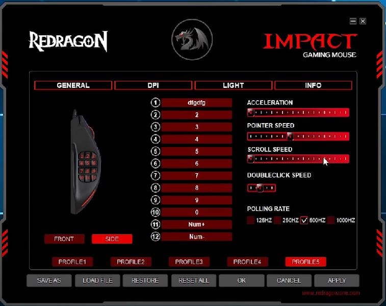 Redragon M908 Mouse Detailed Review software-min