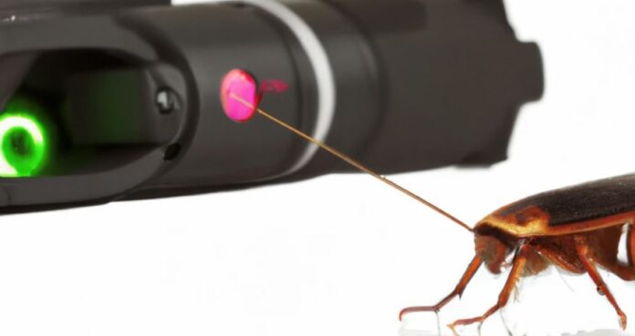 Scientists develop AI laser turret to accurately kill cockroaches-min