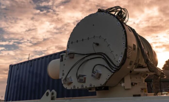 UK successfully test-fired the first high-power laser weapon-min