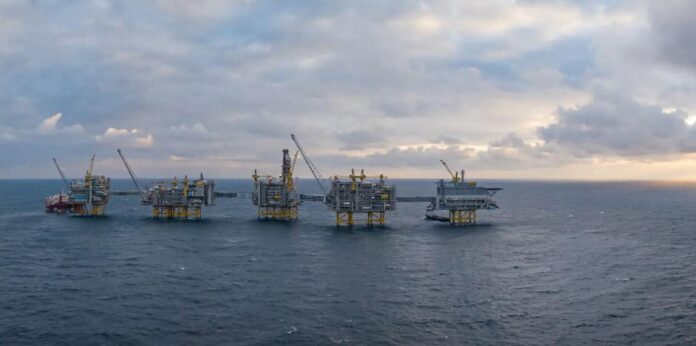 The world's largest offshore wind farm is built by Oil Company