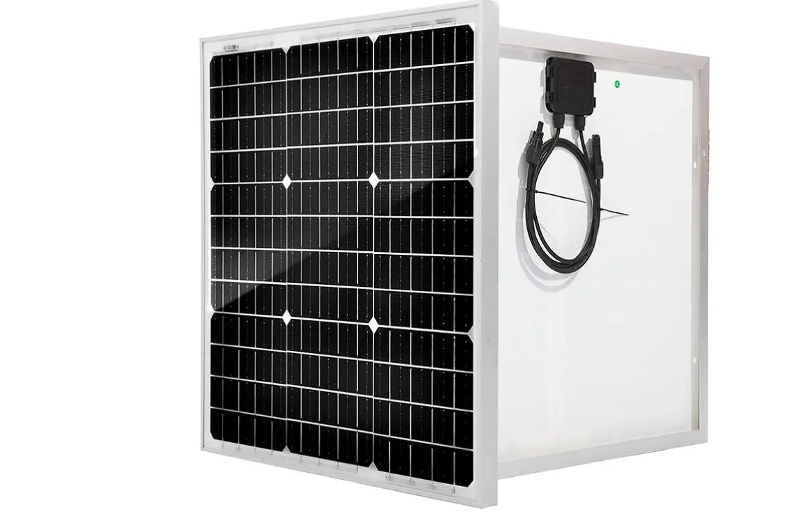 SUNSUL 50 Watt 12 Volt Monocrystalline Solar Panel-min