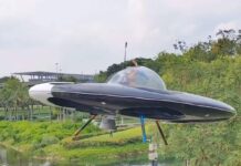 Dünyanın ilk insanlı “UFO”su Shenzhen’de test edildi The world first manned UFO was tested in Shenzhen-min